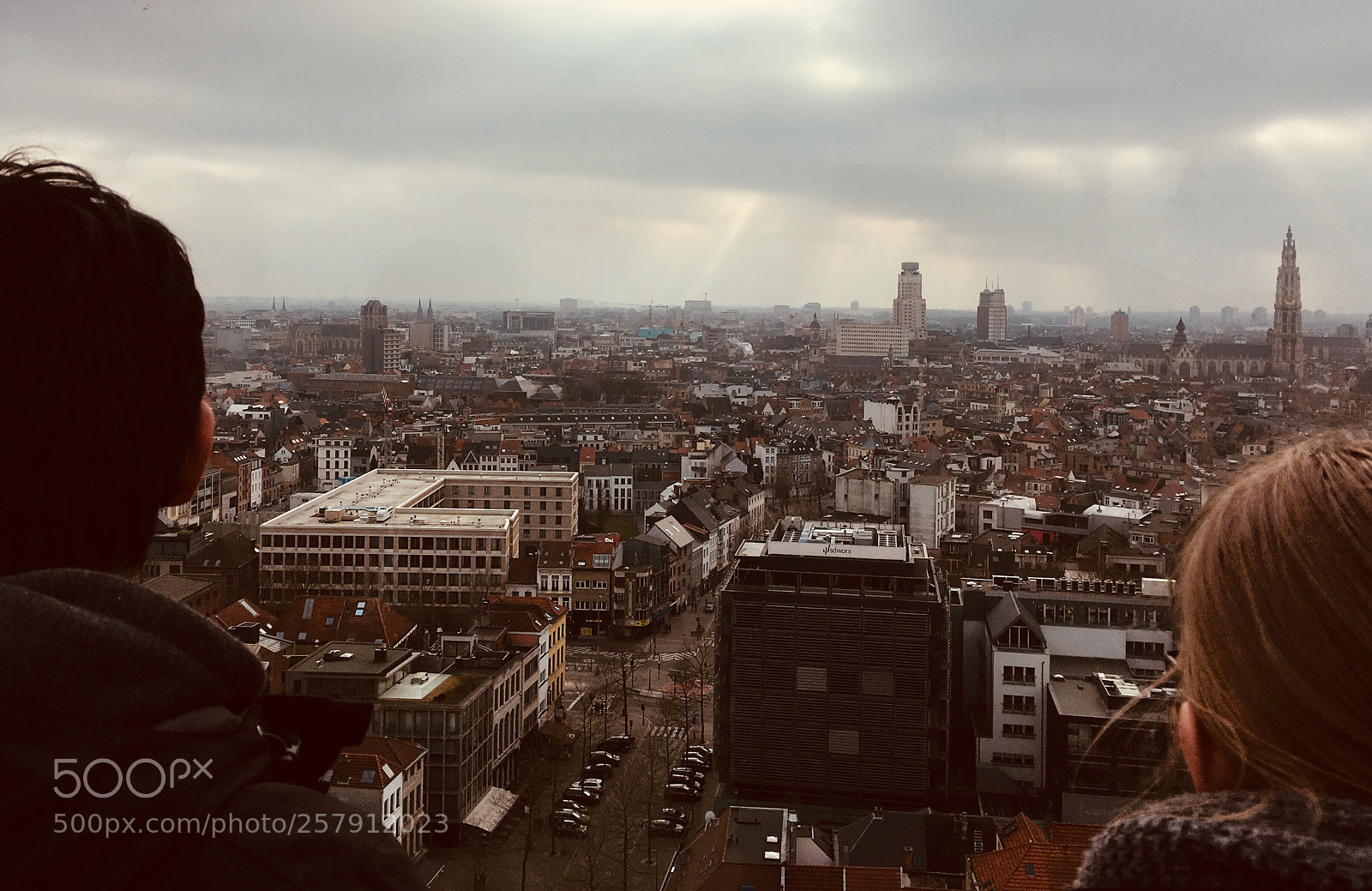 Apple iPhone SE sample photo. City view of antwerp photography