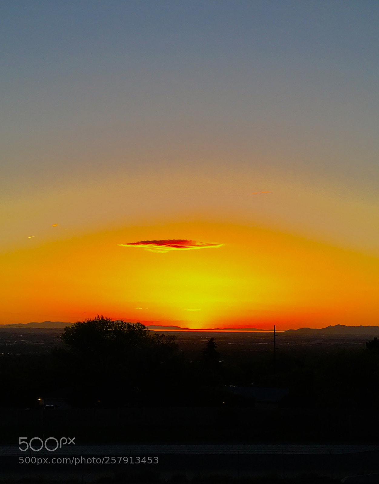Apple iPhone 6s sample photo. Gradient sunset photography