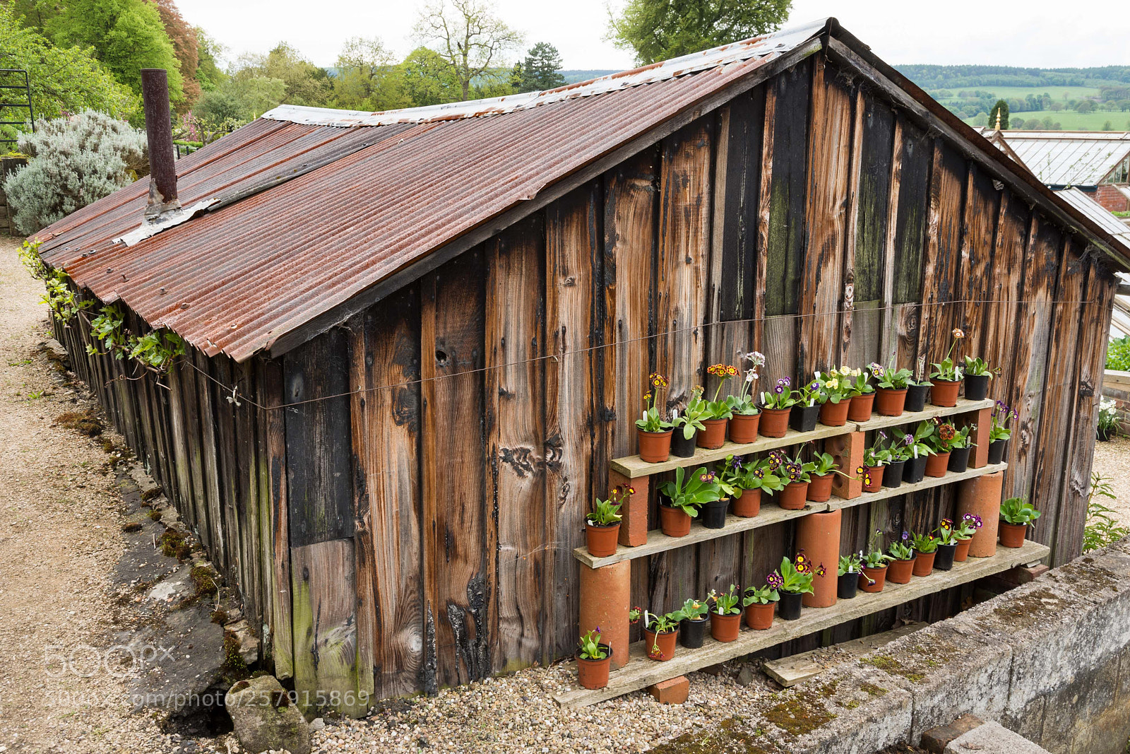 Nikon D7200 sample photo. Potting shed chatsworth house photography