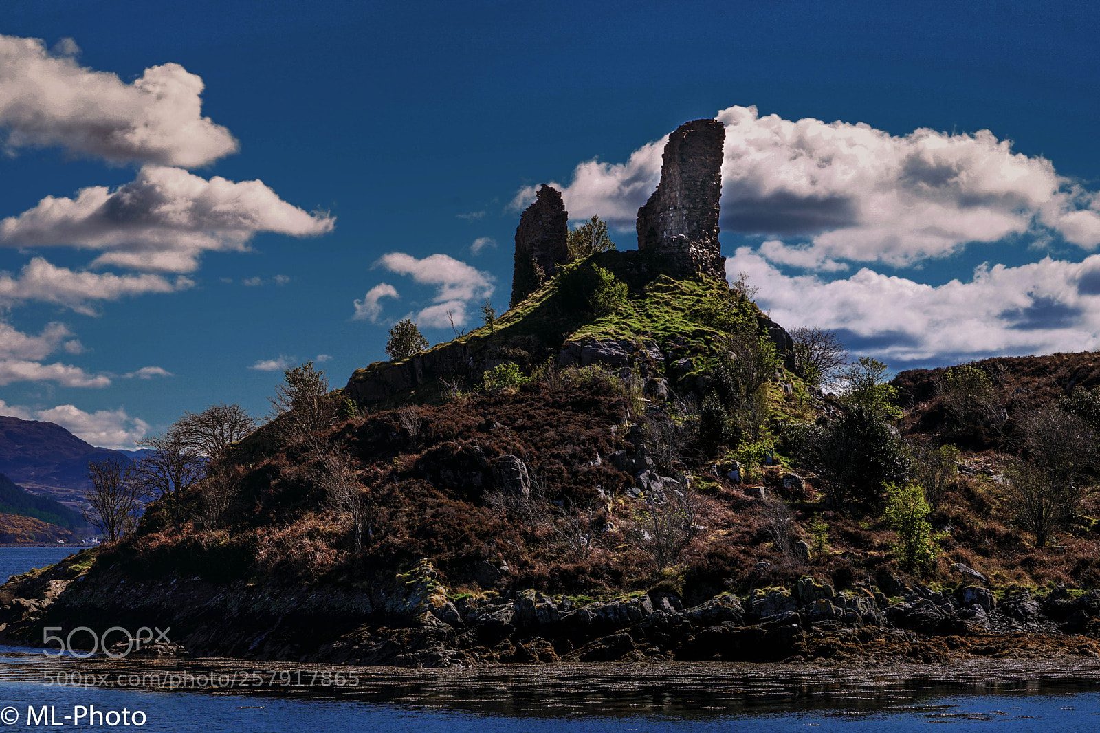 Sony a7 II sample photo. Castle moil, isle of photography