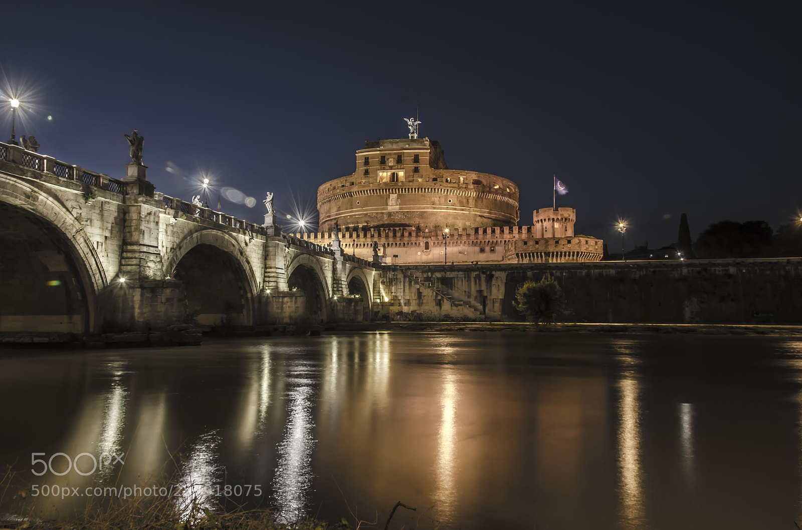 Nikon D7000 sample photo. Castel sant'angelo photography
