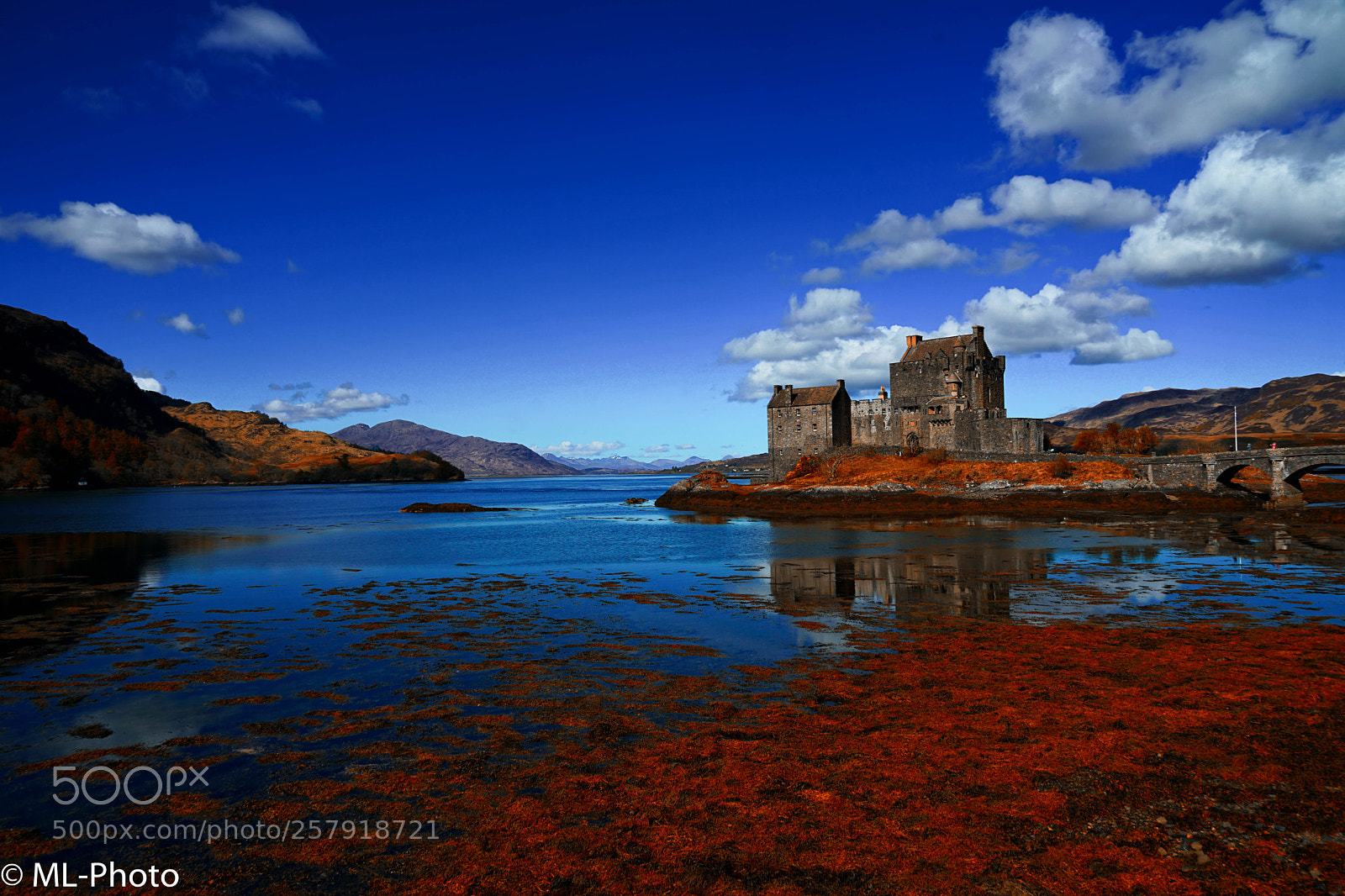 Sony a7 II sample photo. Eilean donan castle, isle photography