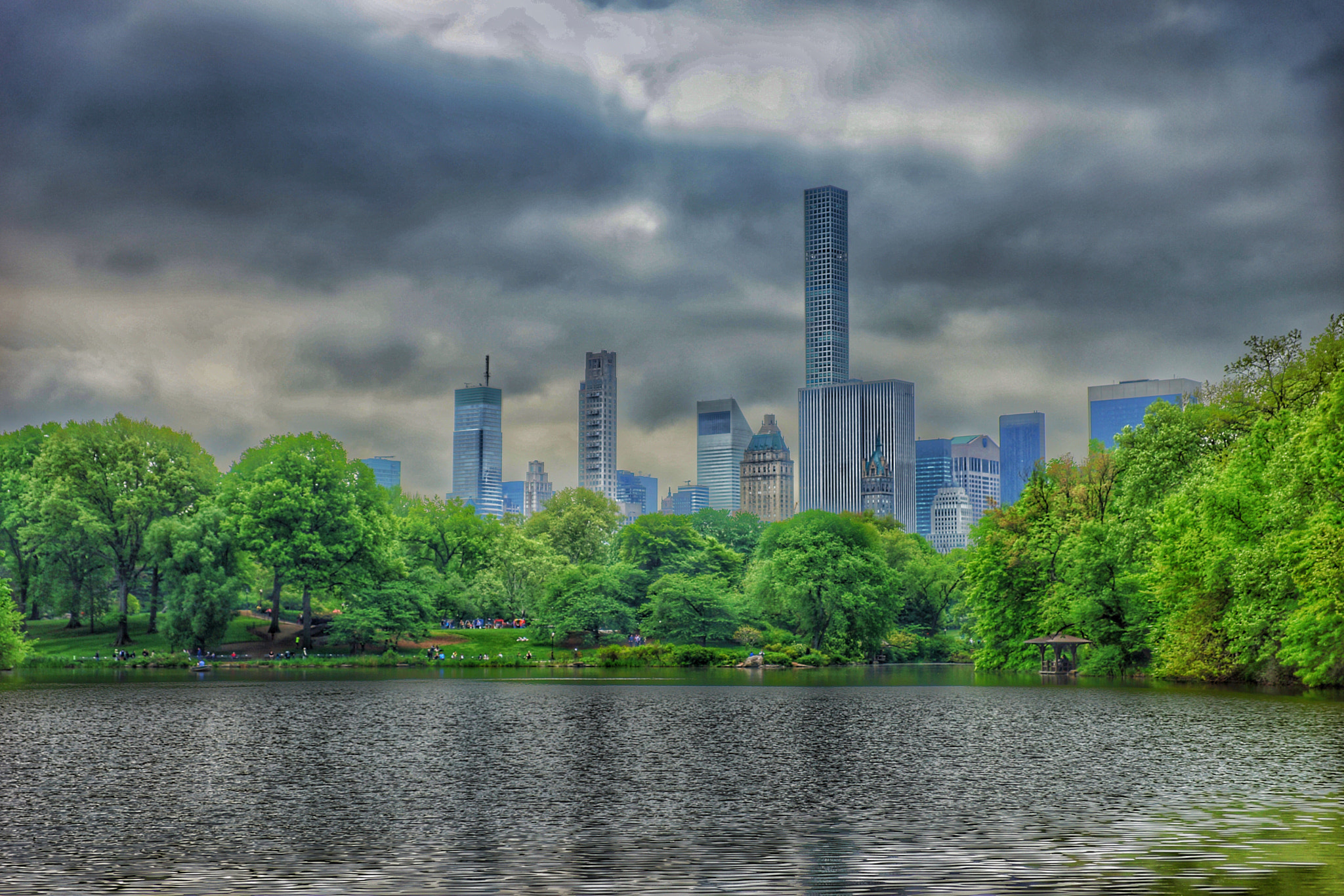 Hasselblad HV sample photo. A little piece of new york city from central park on an overcast day photography