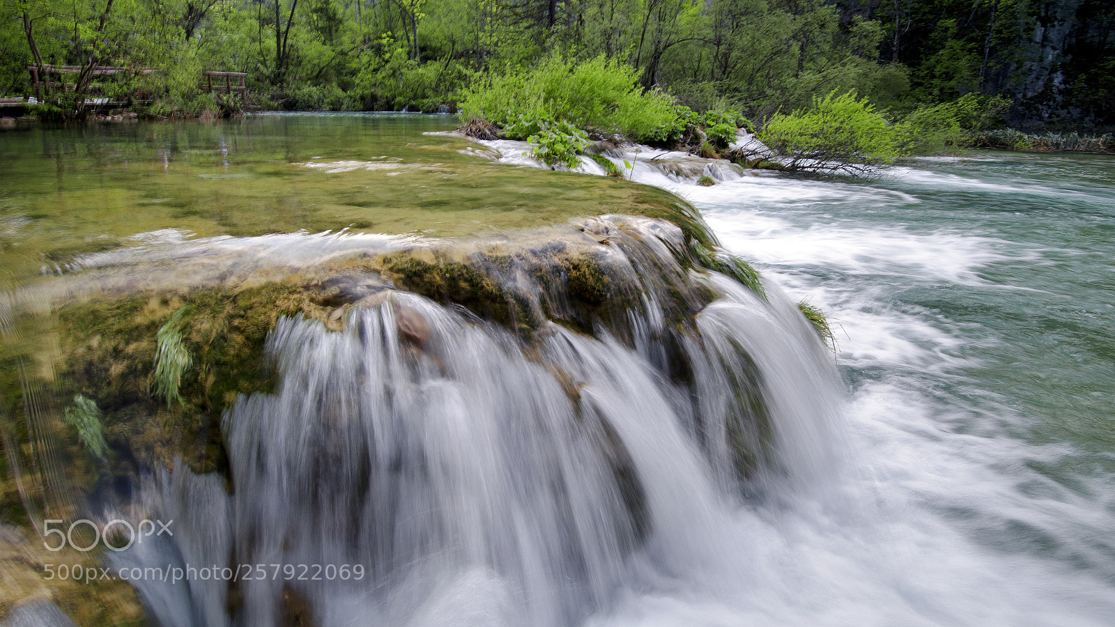 Nikon D7000 sample photo. Waterfall in the mountain photography