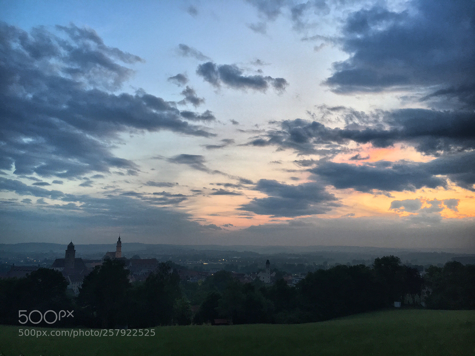 Apple iPhone 6s sample photo. Sunset after thunderstorms  photography