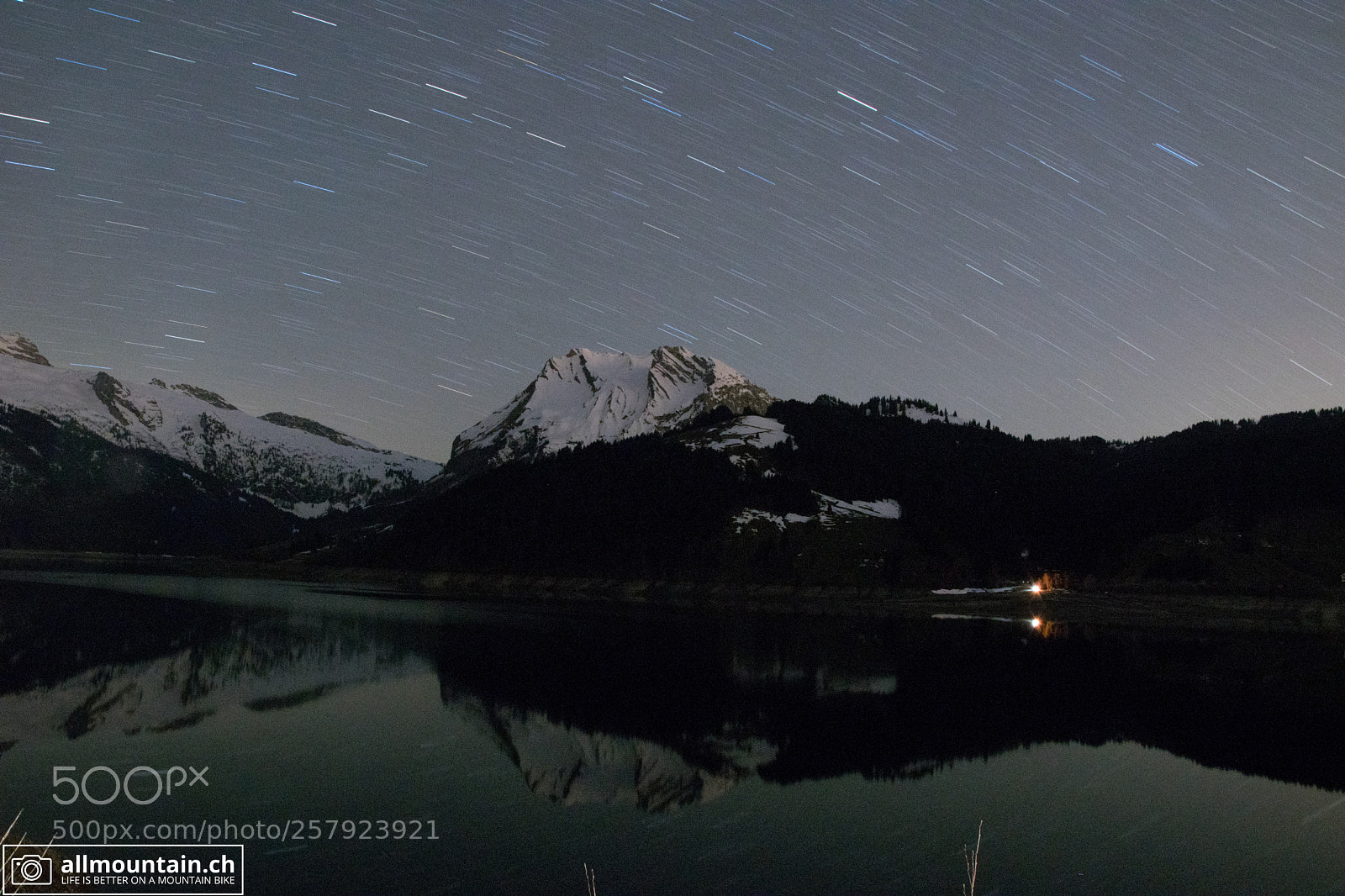 Nikon D3300 sample photo. Wäggitalersee by night photography