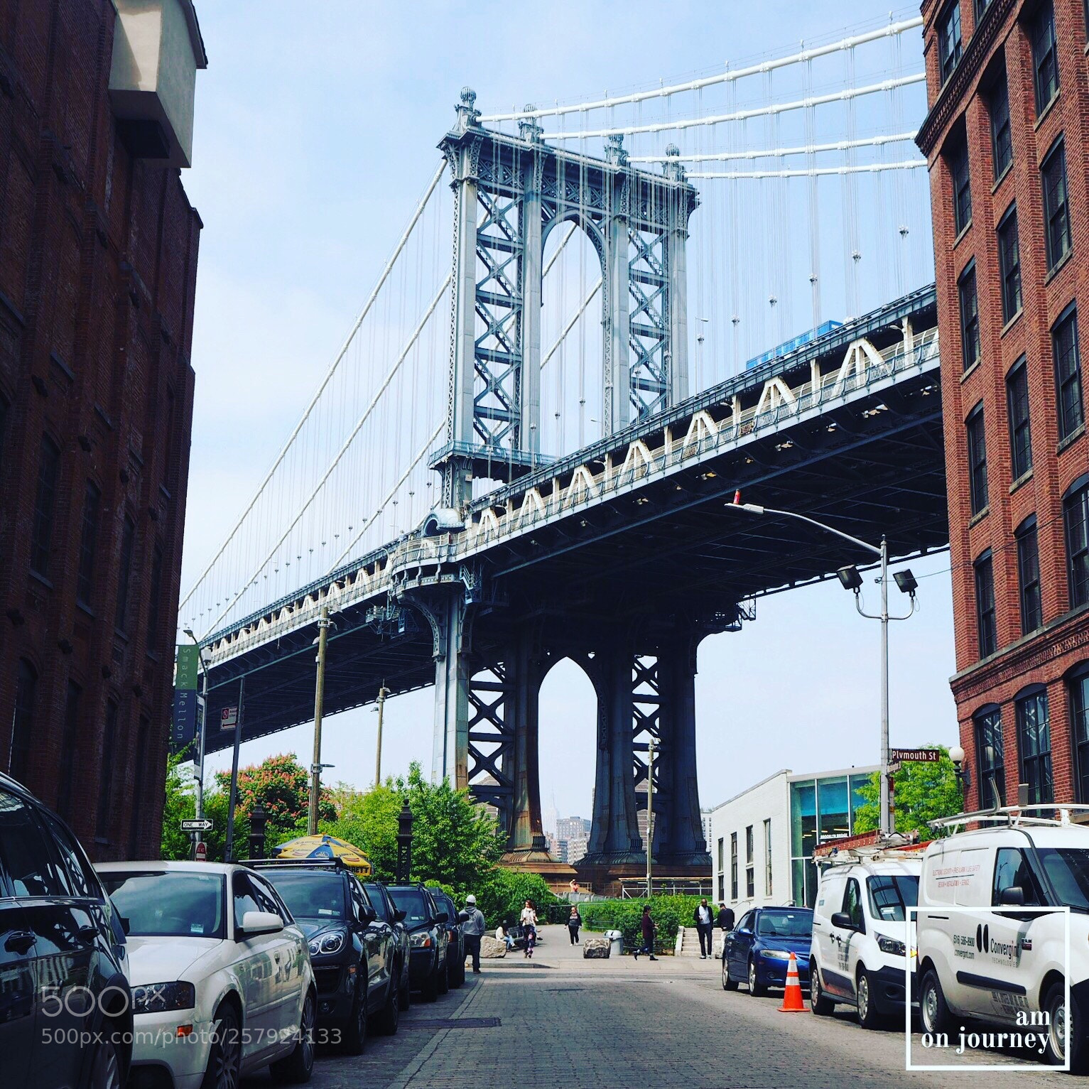 Olympus OM-D E-M10 sample photo. Classic manhattan bridge photography