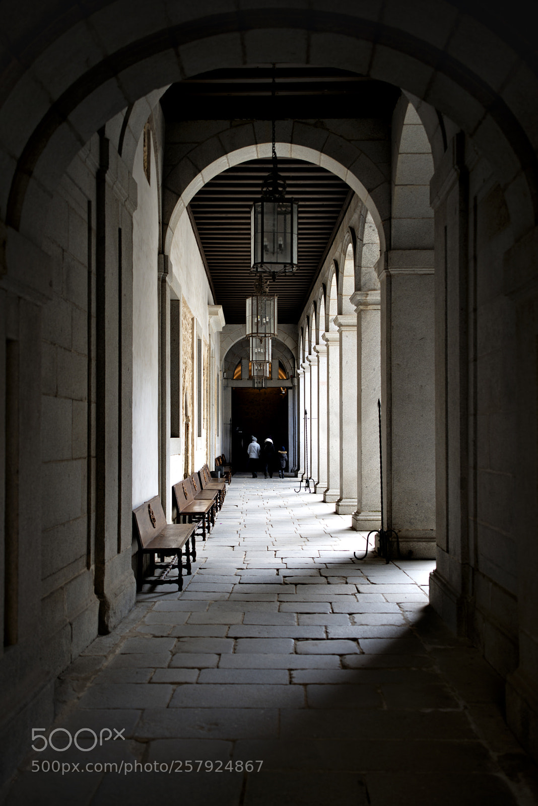 Nikon D800 sample photo. Pasillos del alcazar de photography