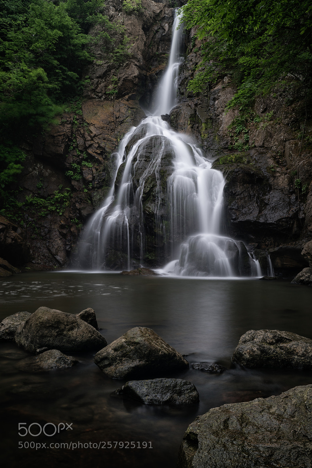 Sony a7R II sample photo. Double falls photography