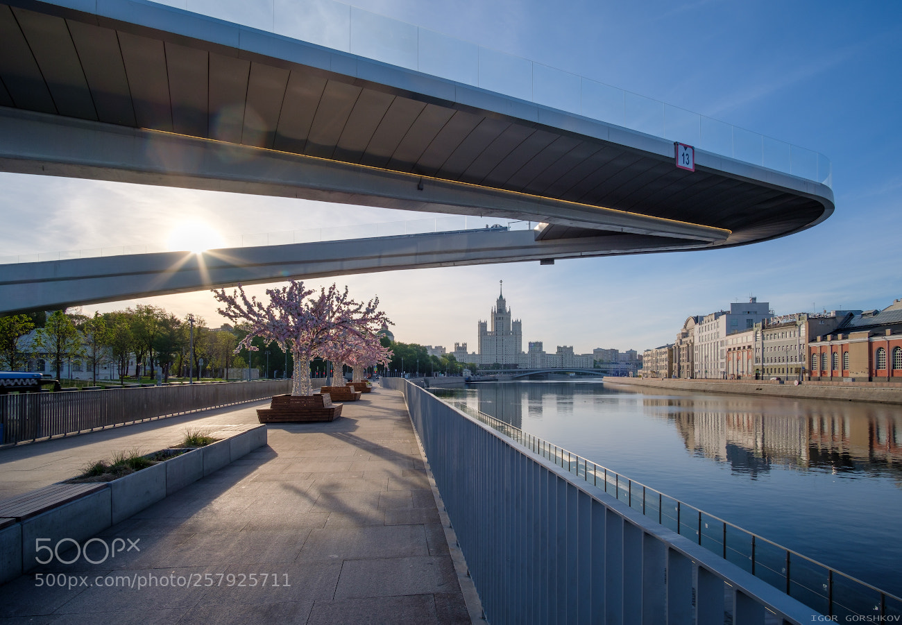 Fujifilm X-T20 sample photo. Moscow morning photography