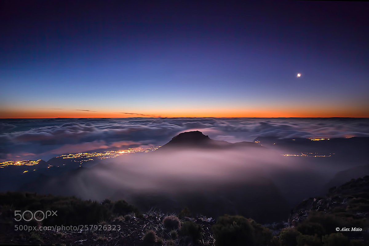 Canon EOS 6D sample photo. Sunrise at pico ruivo photography