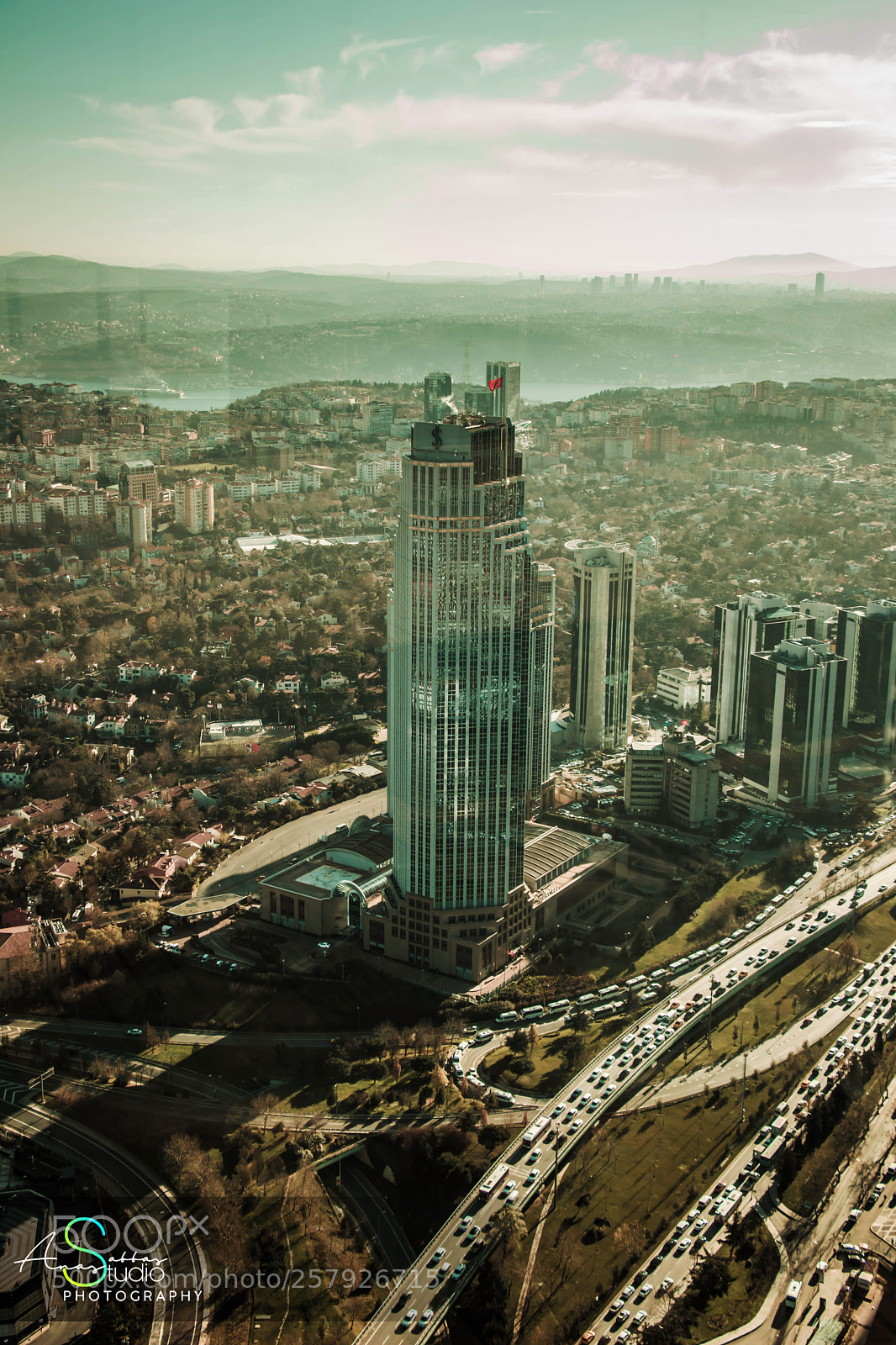 Canon EOS 80D sample photo. İşbank tower photography