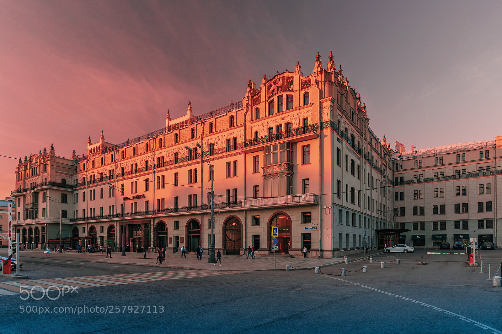 Sony a7 III sample photo. Sunset in moscow photography