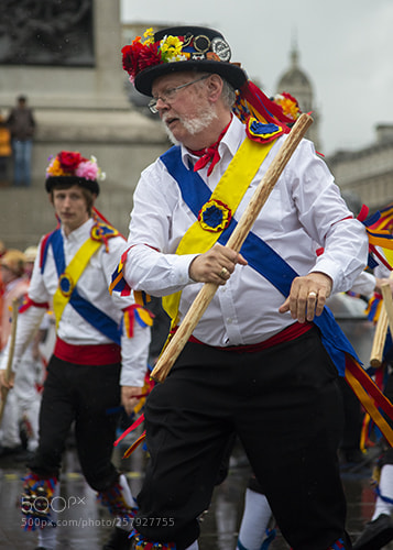Nikon D600 sample photo. Westminster morris men day photography