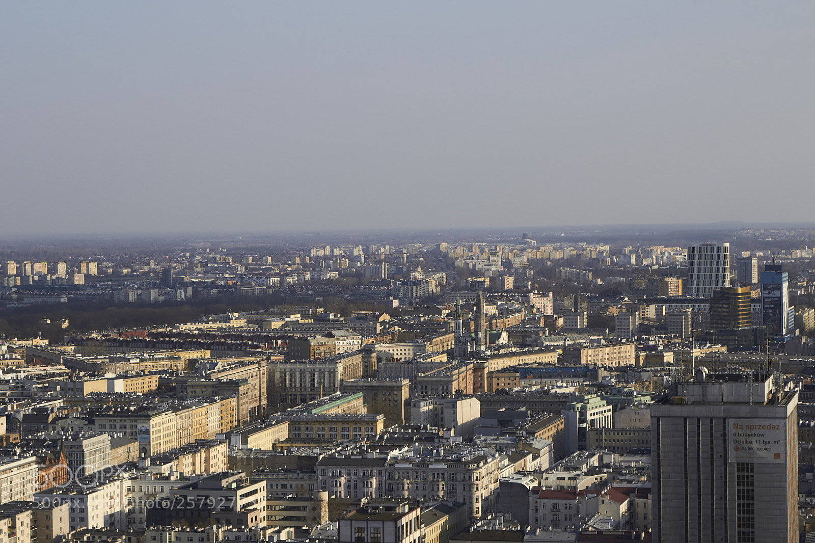 Canon EOS 100D (EOS Rebel SL1 / EOS Kiss X7) sample photo. Warsaw from the palace photography