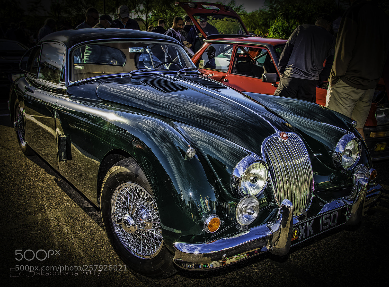 Nikon D800 sample photo. Jaguar xk 150 a photography