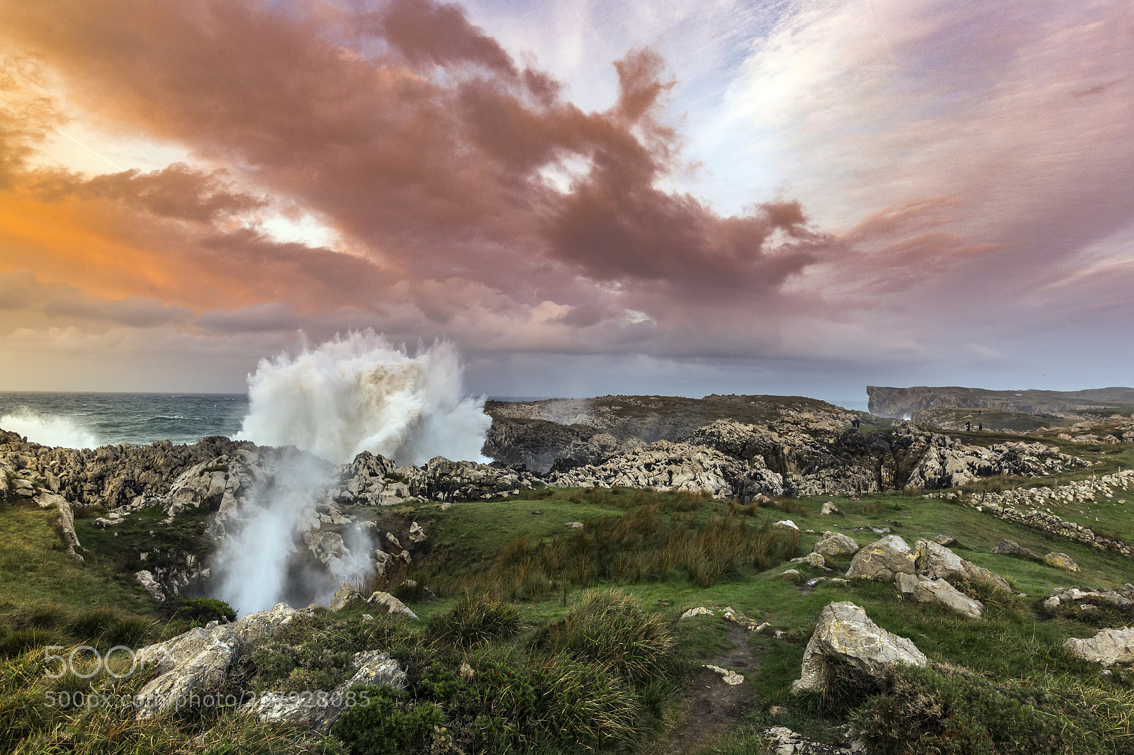 Canon EOS 6D sample photo. Cliffs and waves photography