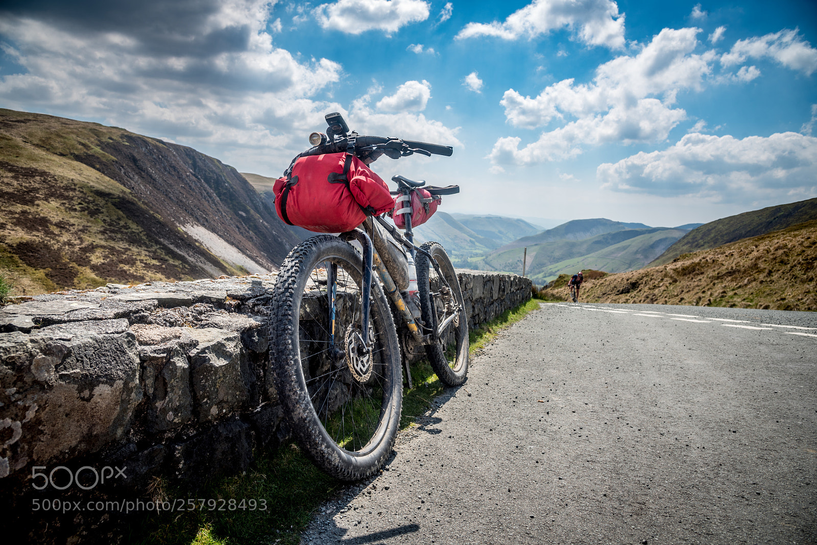 Nikon D750 sample photo. Bikepacking in wales photography