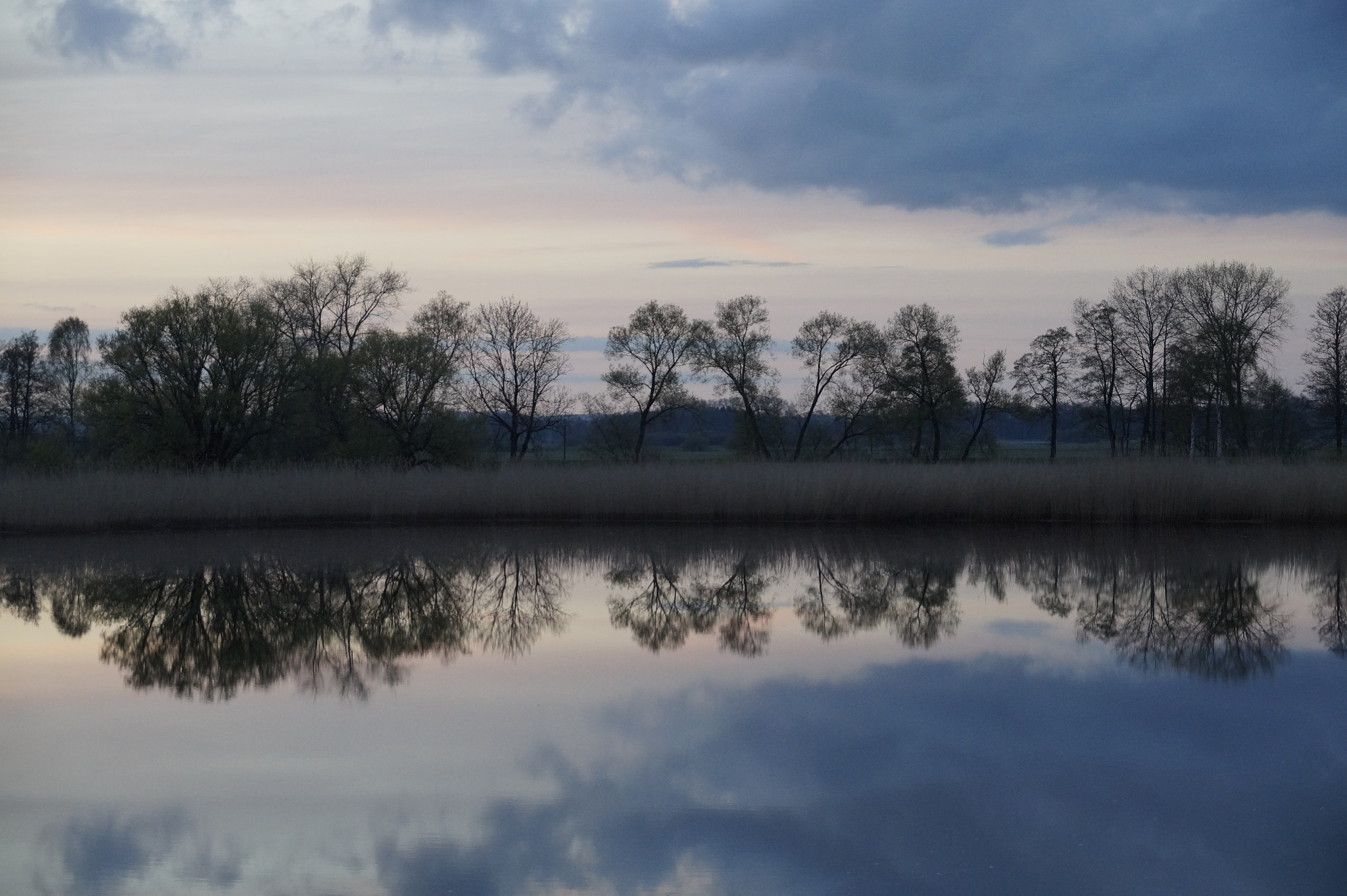 Sony DT 18-135mm F3.5-5.6 SAM sample photo. Abendstimmung an der wümme photography