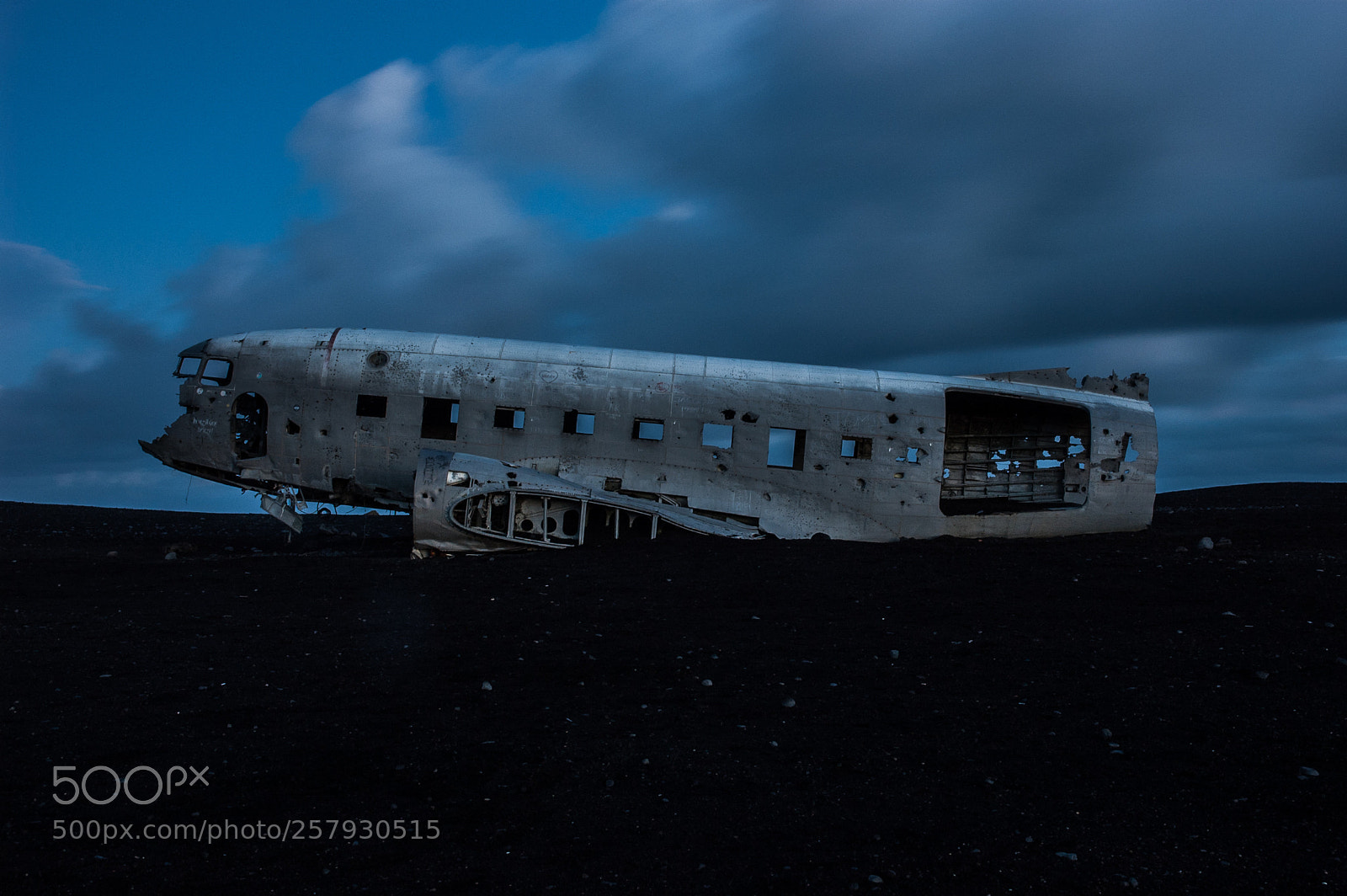 Nikon D70s sample photo. Crashed dc3 plane photography