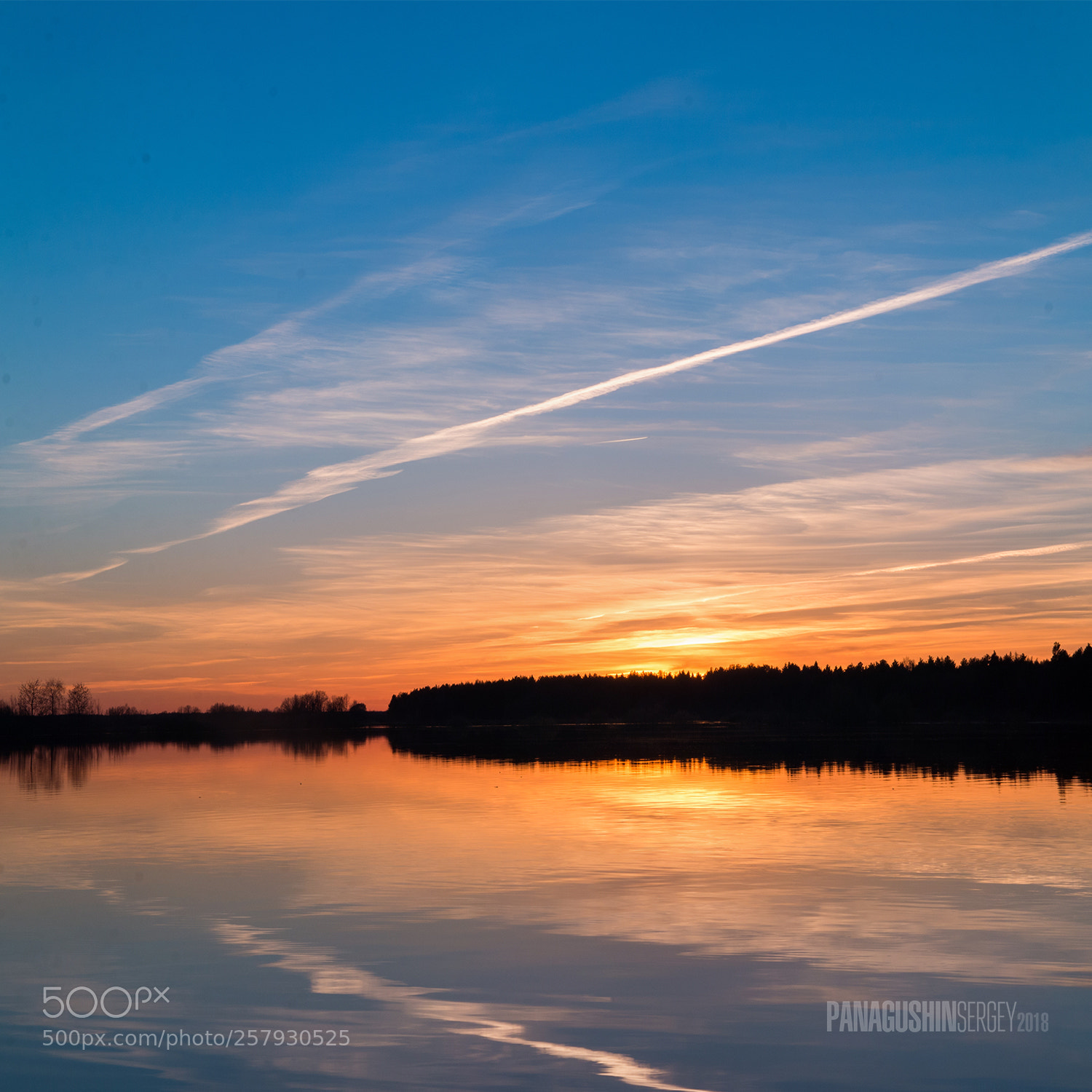 Canon EOS 70D sample photo. Sunset on the lake / Закат на озере photography