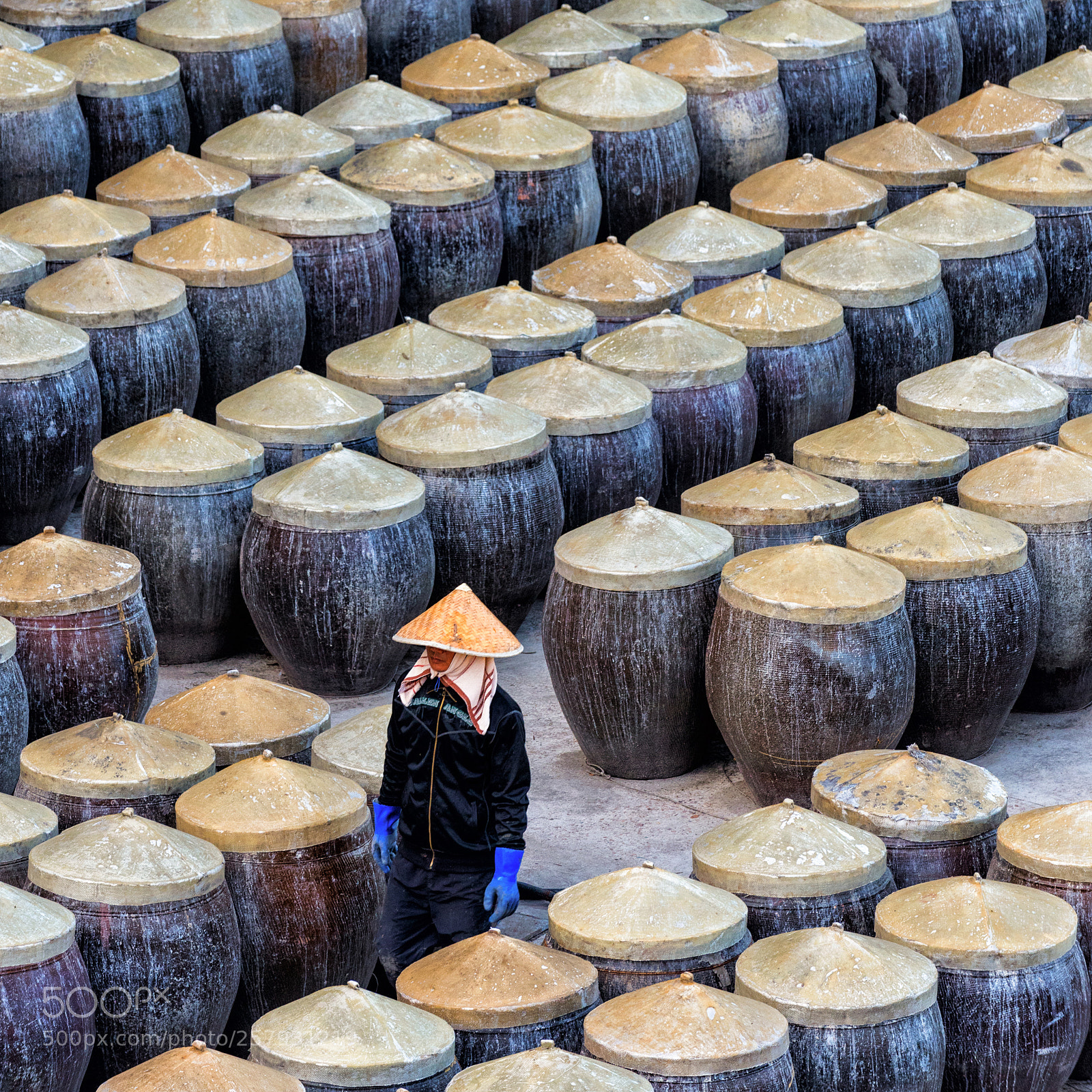 Nikon D750 sample photo. Fish sauce barrel photography