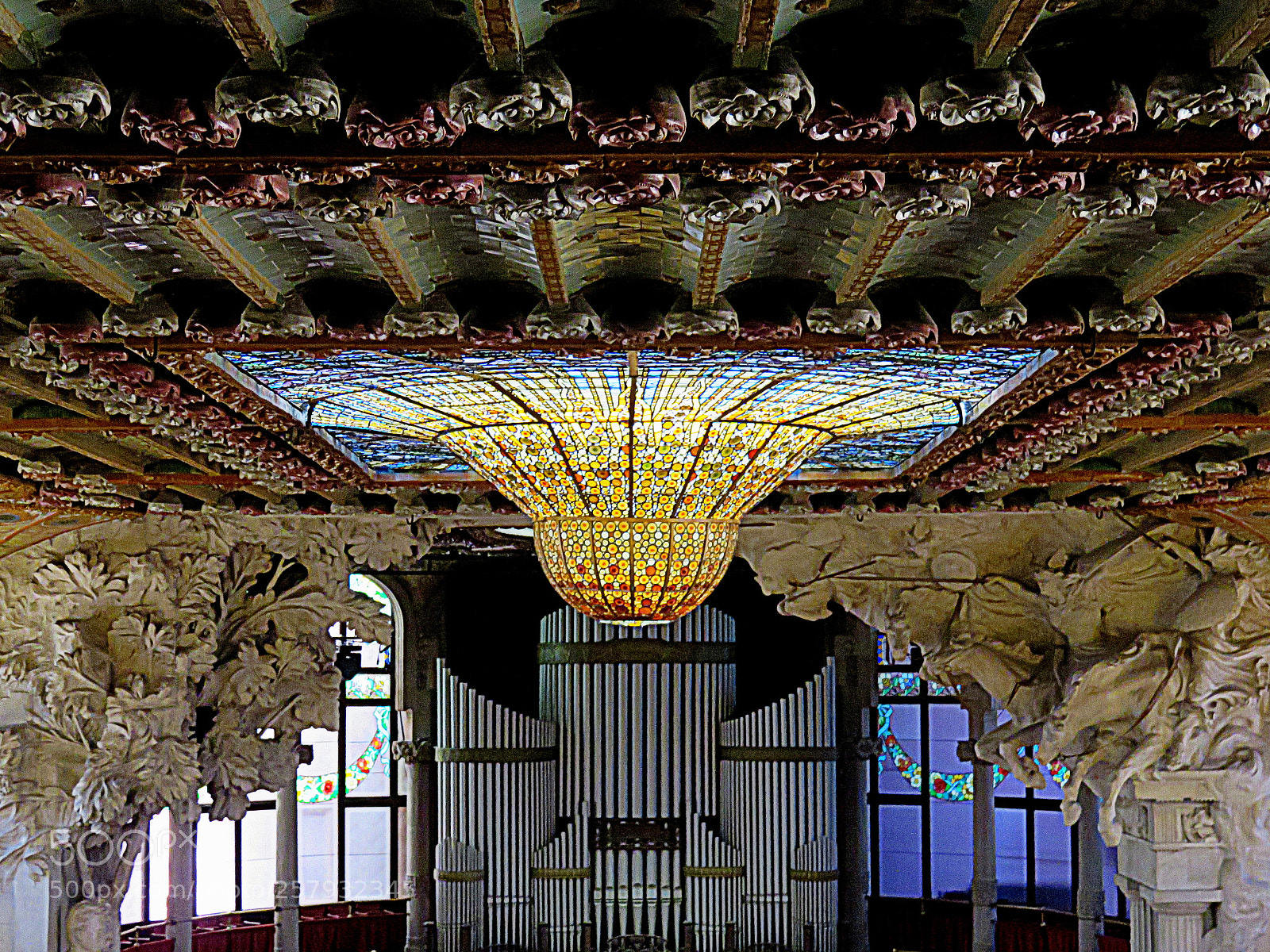 Canon PowerShot SX710 HS sample photo. Palau musica catalana photography