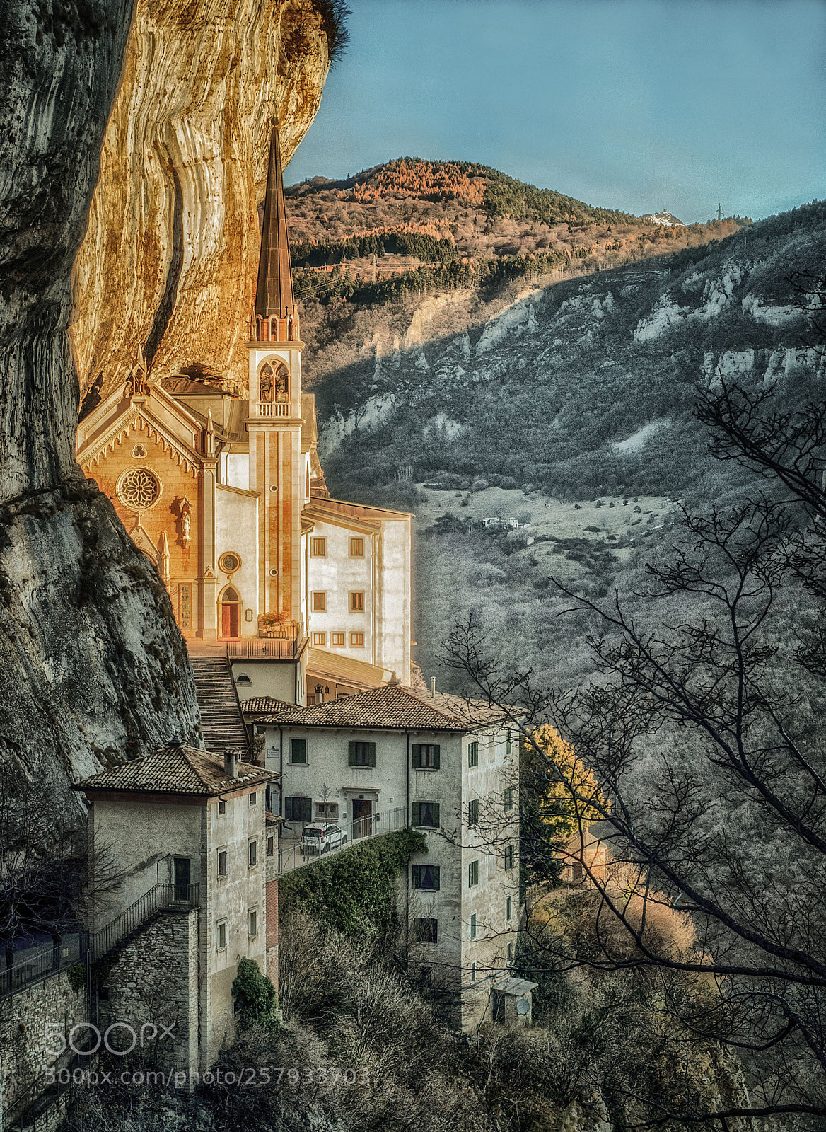 Nikon D200 sample photo. Madonna della corona photography