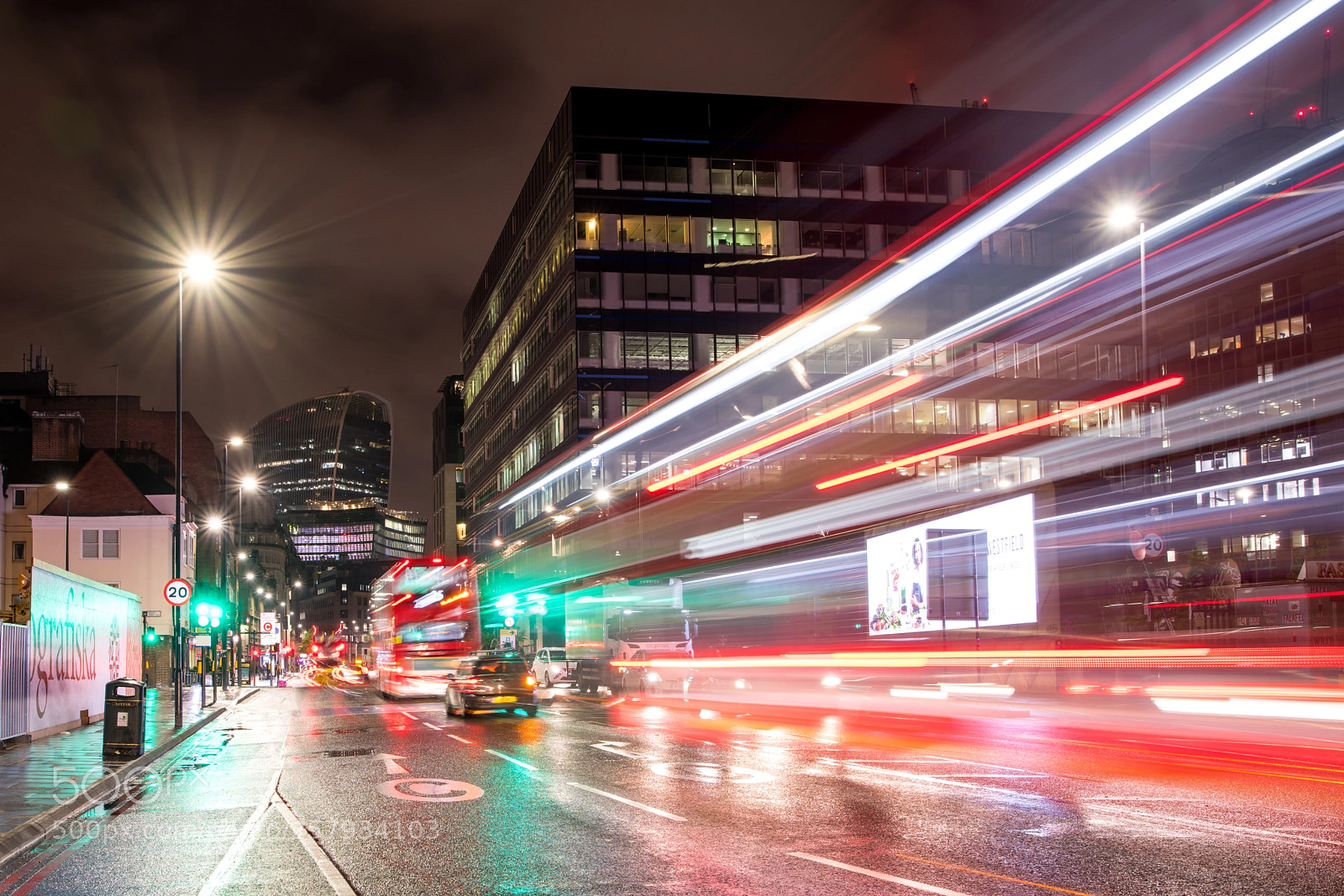 Nikon D850 sample photo. London at night photography