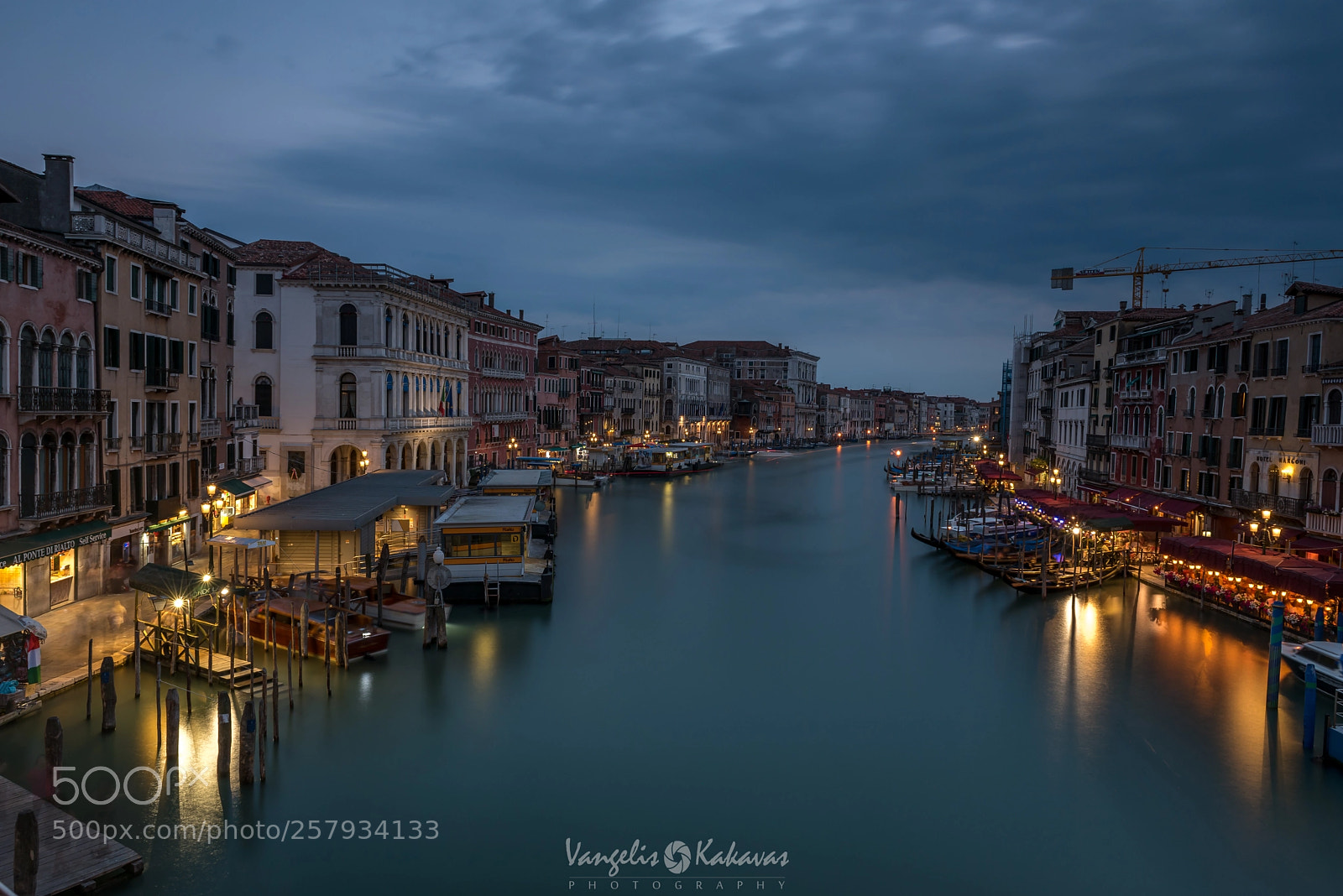 Nikon D750 sample photo. Gran canal venice photography