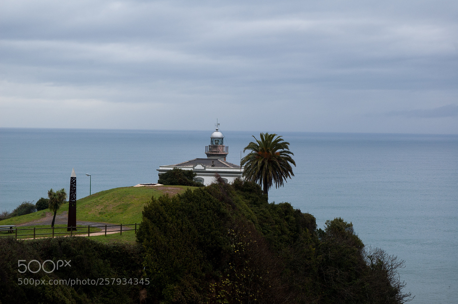 Nikon D50 sample photo. Candás´ lighthouse photography