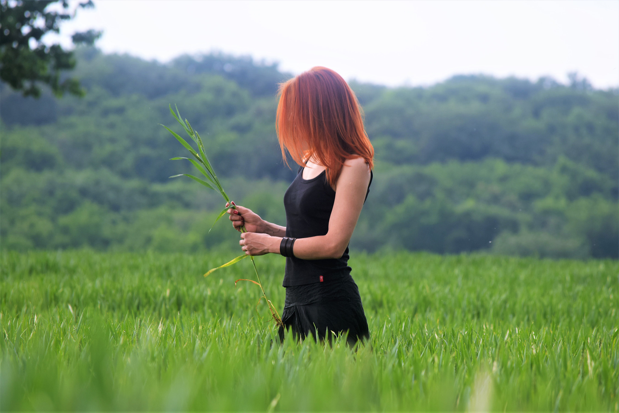 Nikon D3300 sample photo. Red hair photography