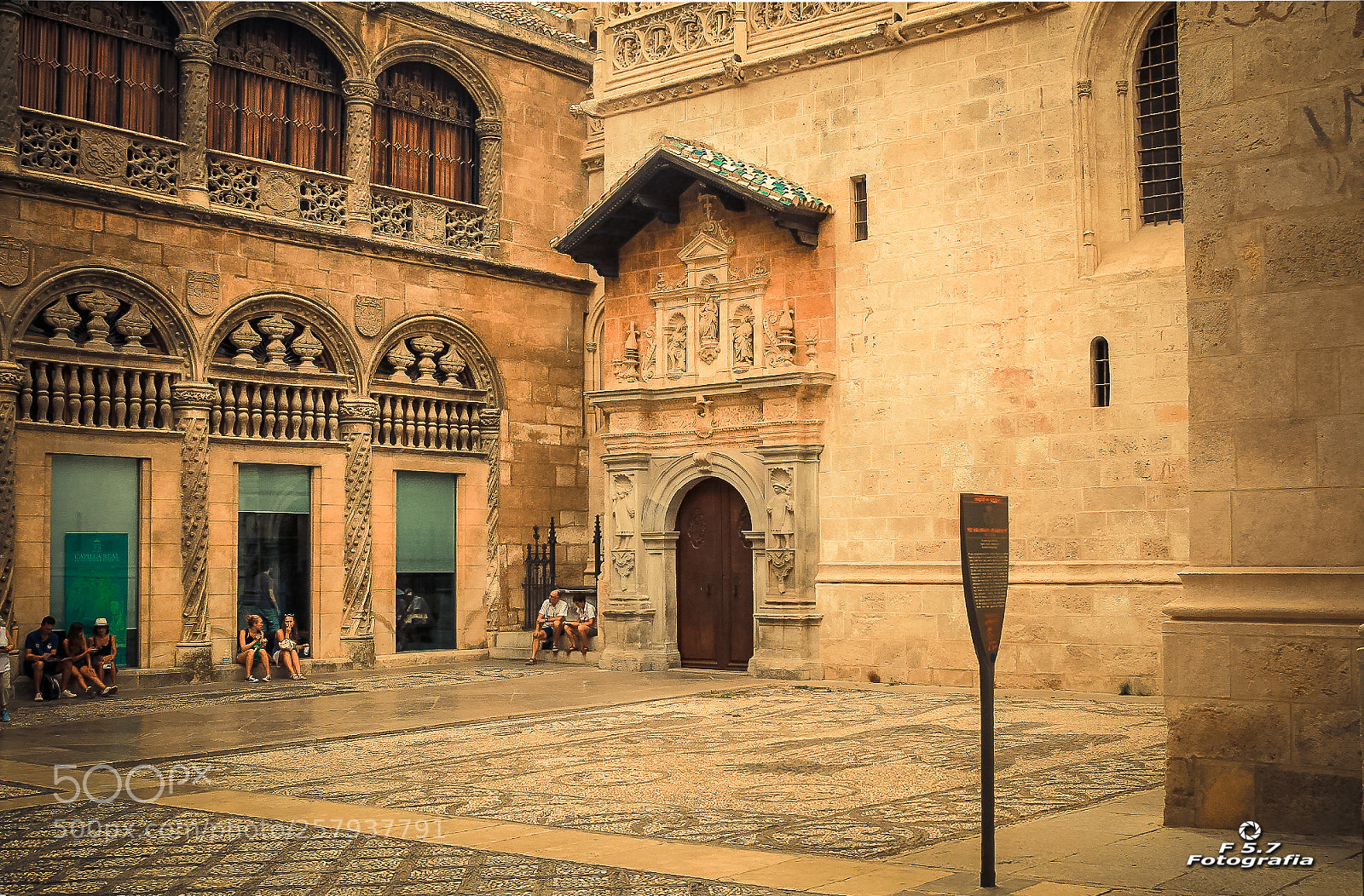 Canon EOS 7D sample photo. Capilla real - granada photography
