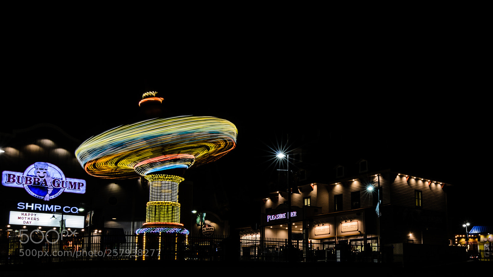 Nikon D7000 sample photo. Pleasure pier ride and photography
