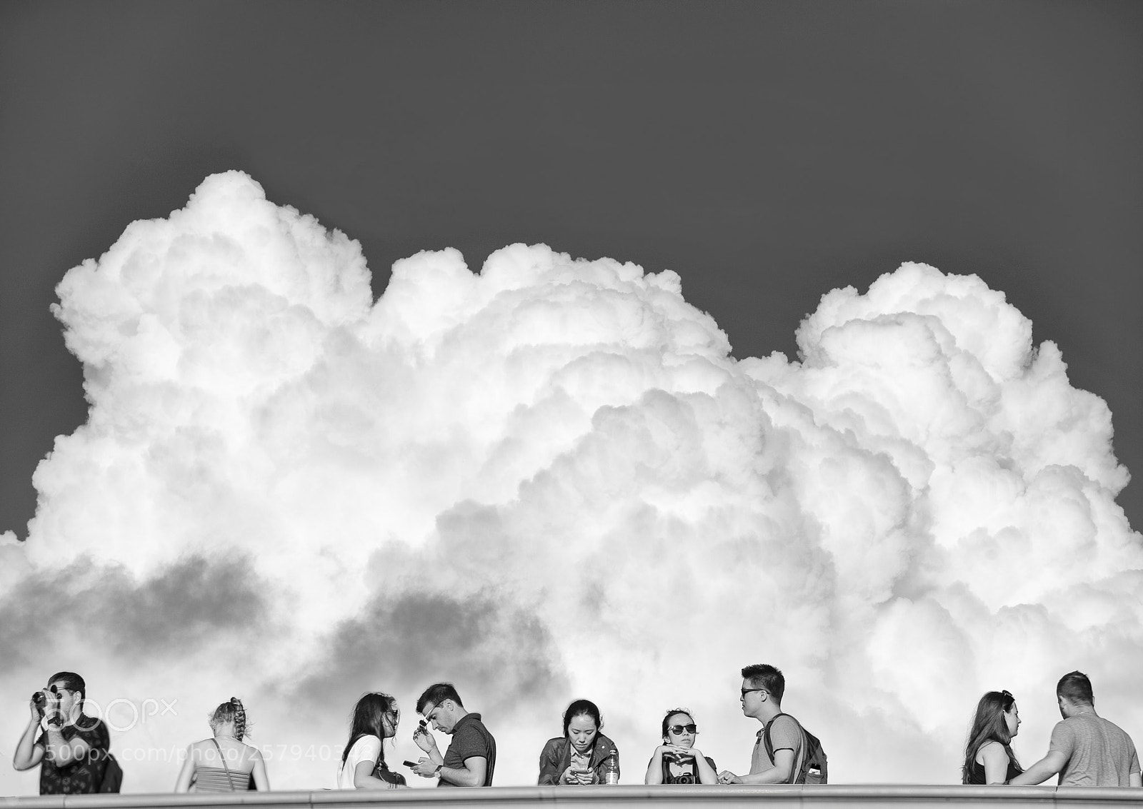 Nikon D750 sample photo. Cumuli all'orizzonte photography