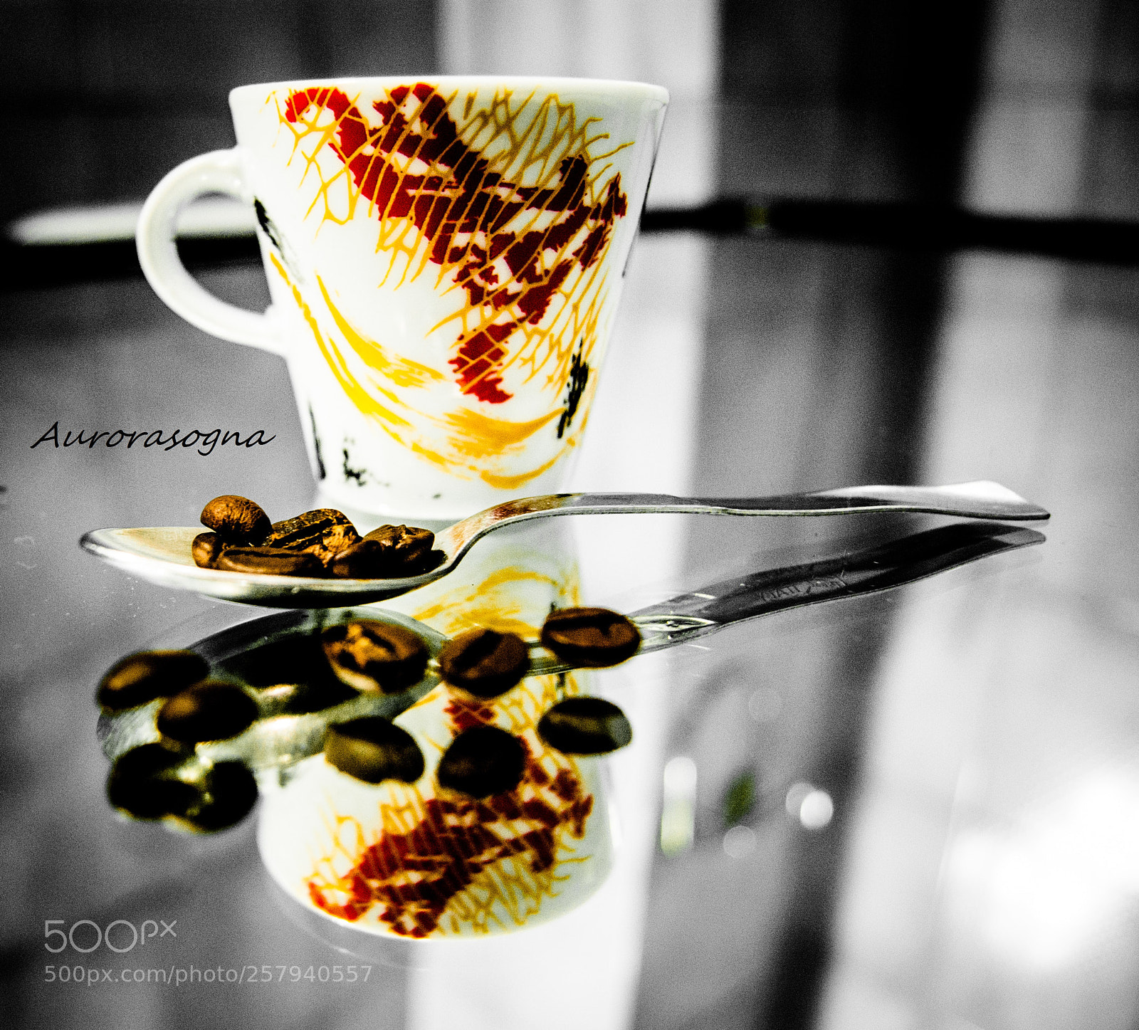 Sony Alpha DSLR-A290 sample photo. A coffee to reflect photography