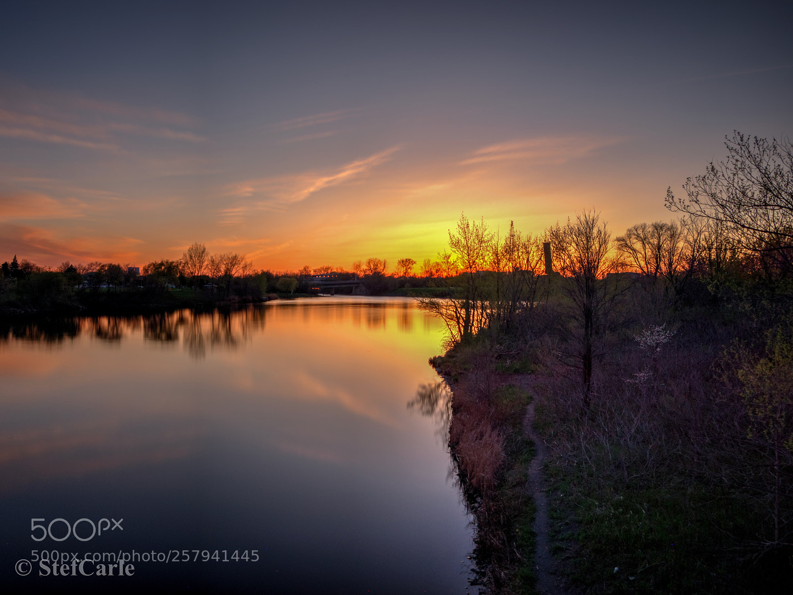 Sony SLT-A77 sample photo. Sunset on the river photography