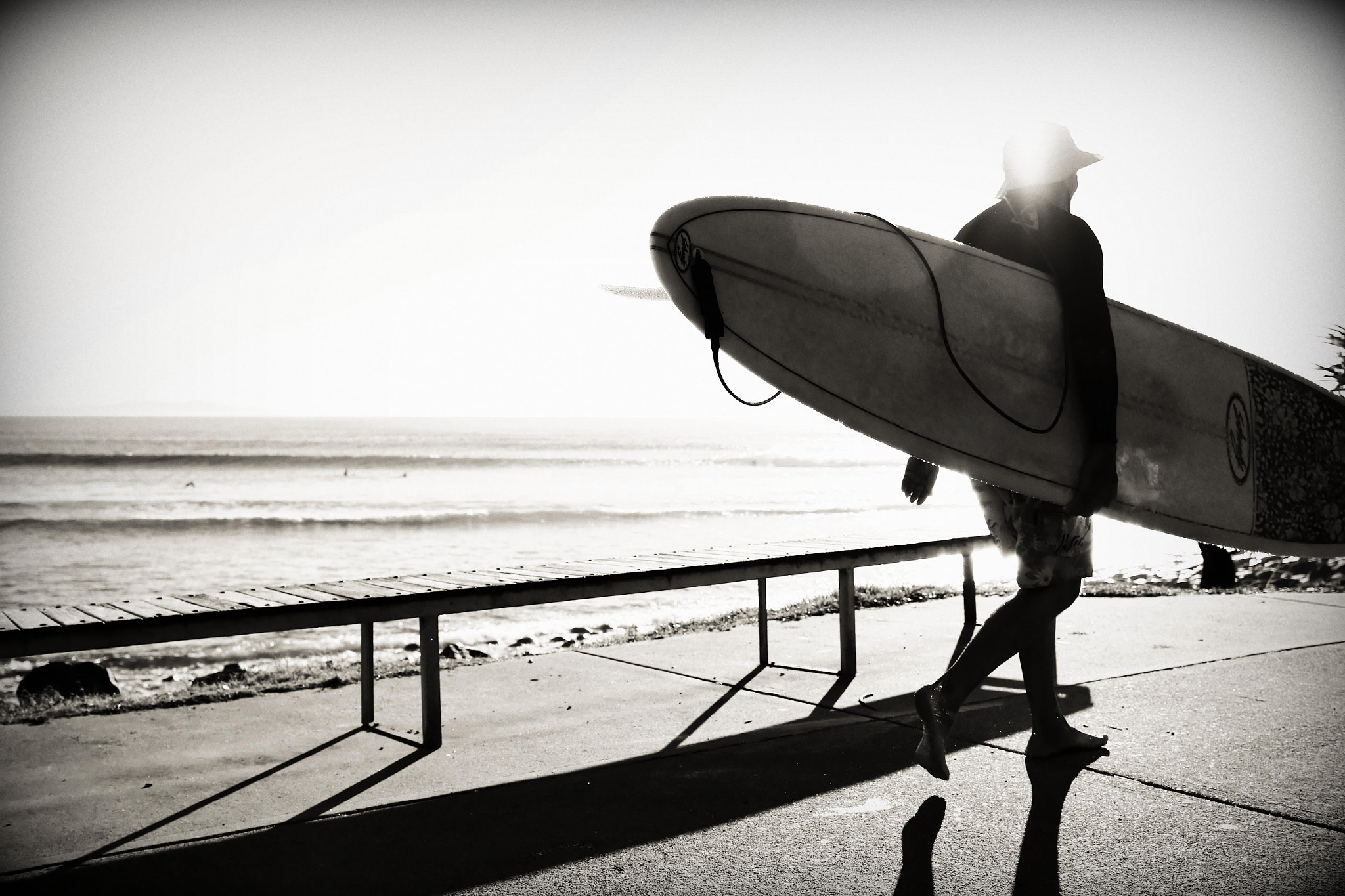 Canon EF-S 24mm F2.8 STM sample photo. Early morning wave - crescent head nsw photography