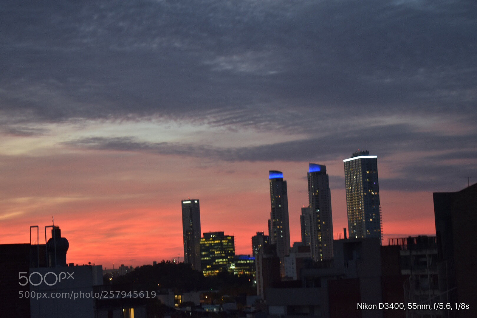 Nikon D3400 sample photo. Atardecer de un d photography