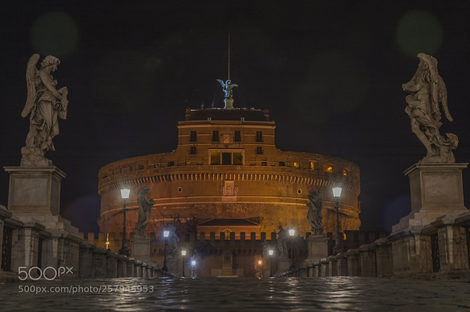 Nikon D70 sample photo. Castel sant'angelo in the photography