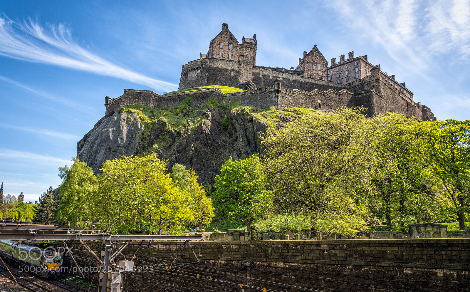 Nikon D7200 sample photo. Edinburgh castle photography