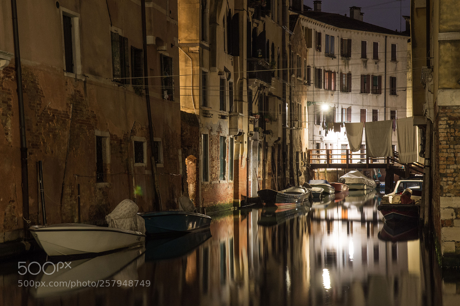 Nikon D7200 sample photo. Venice by night photography