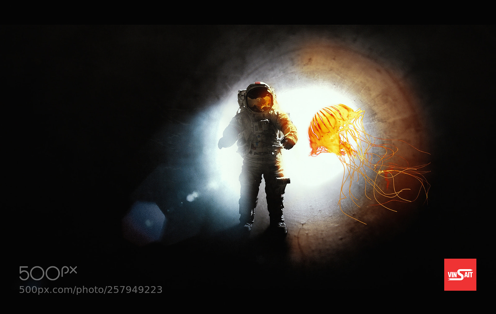 Sony Alpha DSLR-A230 sample photo. Cosmonaut photography