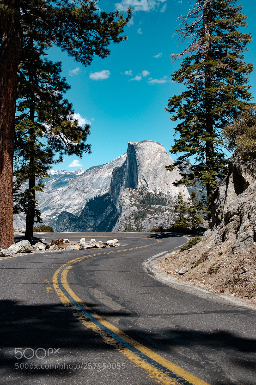 Fujifilm X-T2 sample photo. Half dome from glacier photography