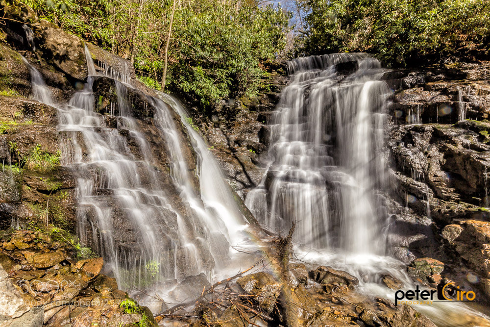 Canon EOS 600D (Rebel EOS T3i / EOS Kiss X5) sample photo. Soco falls in cherokee photography