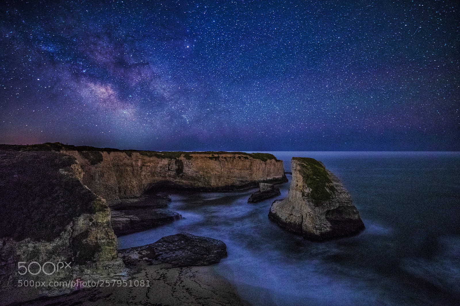 Canon EOS 5D Mark IV sample photo. Milky way over pacific photography