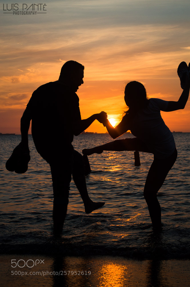 Nikon D3200 sample photo. Love sunset photography
