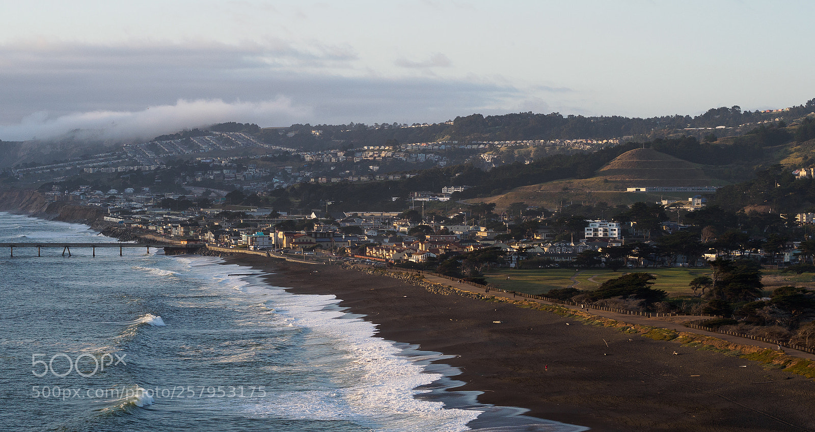 Olympus OM-D E-M5 II sample photo. Mori point golden hour photography