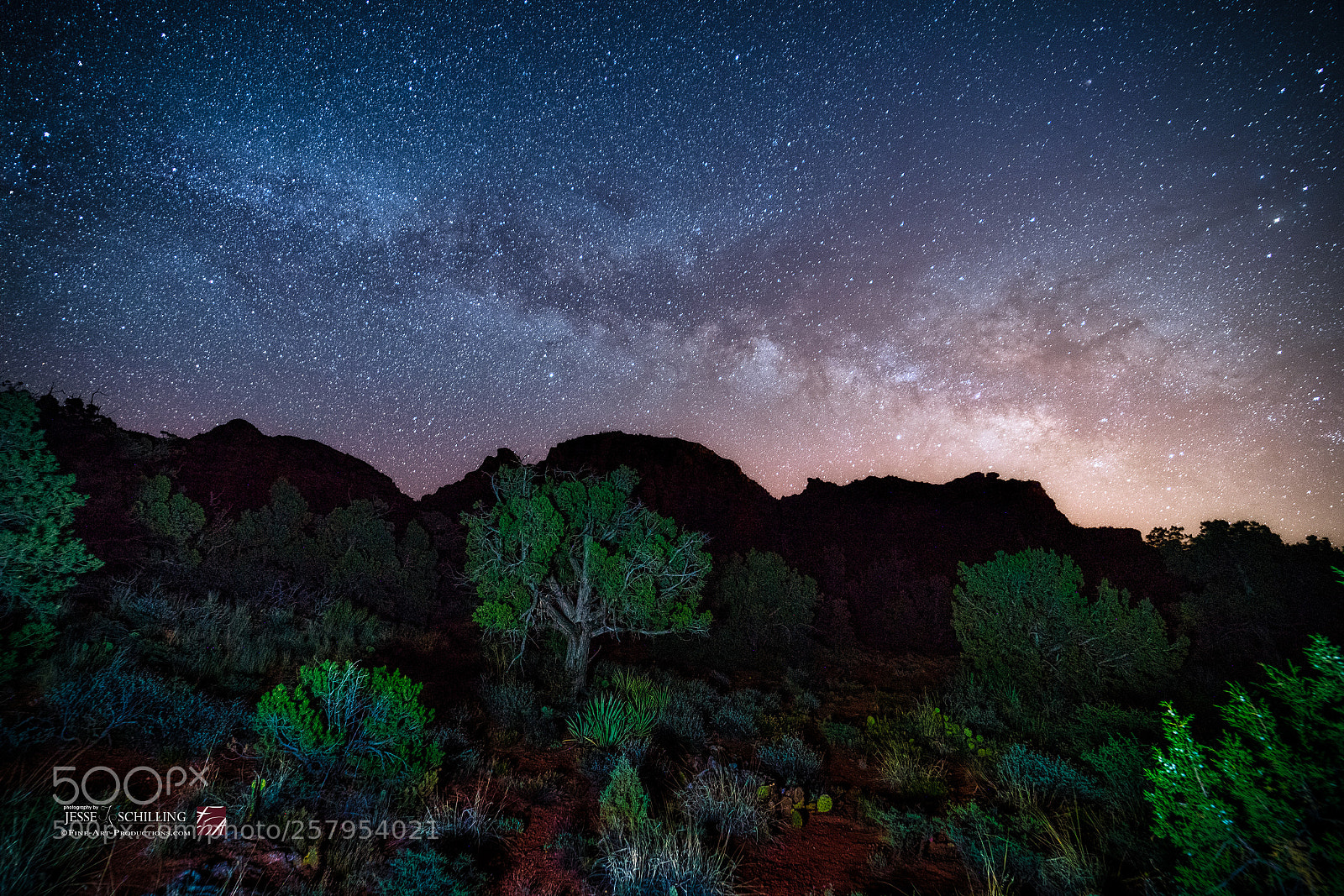 Sony a7R II sample photo. Sedona milky ways photography