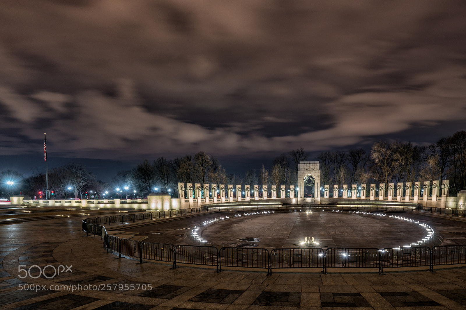 Sony a7R II sample photo. World war ii memorial photography